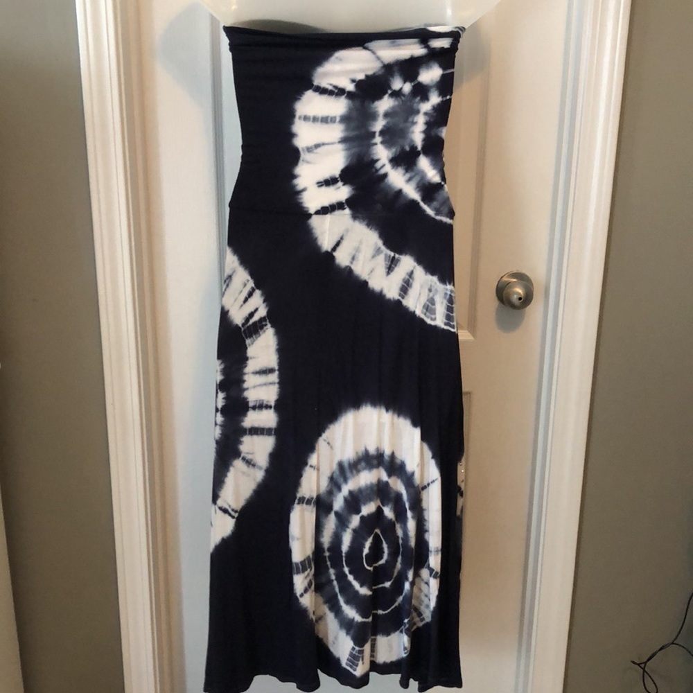 INC Ocean's Tale Tie-dyed Convertible Skir… - Picture 11 of 16